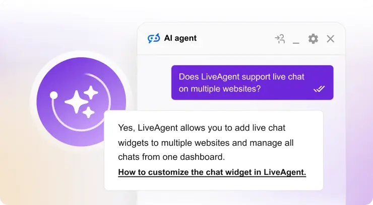 LiveAgent AI agendid
