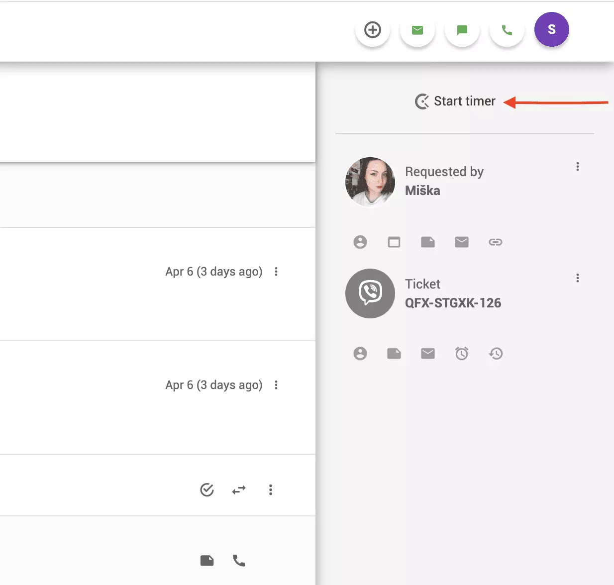 Clockify taimer LiveAgent piletis