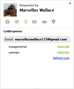 GetResponse LiveAgent subscription