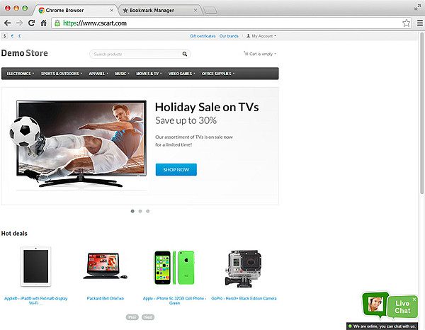 CS-Carti LiveAgenti integratsioon reaalajas