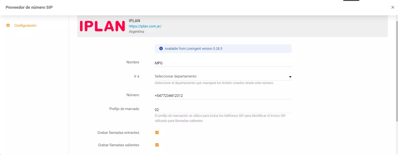 Sisestage iPlan'i mandaadid