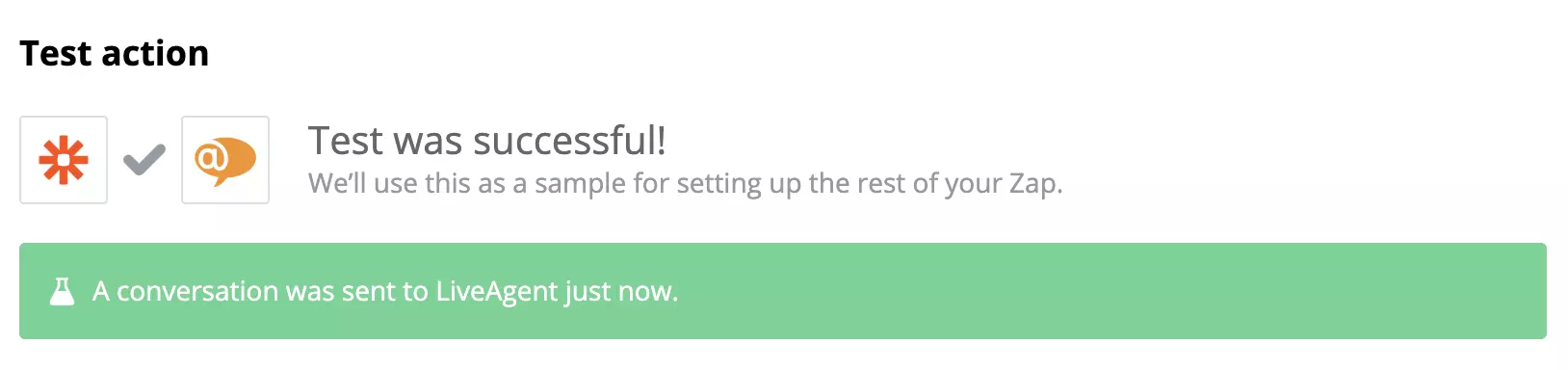 LiveAgenti ja Asana integreerimise test edukas