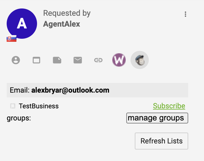 Mailchimp integratsioon pistik on aktiivne ja funktsionaalne LiveAgent piletisüsteemis