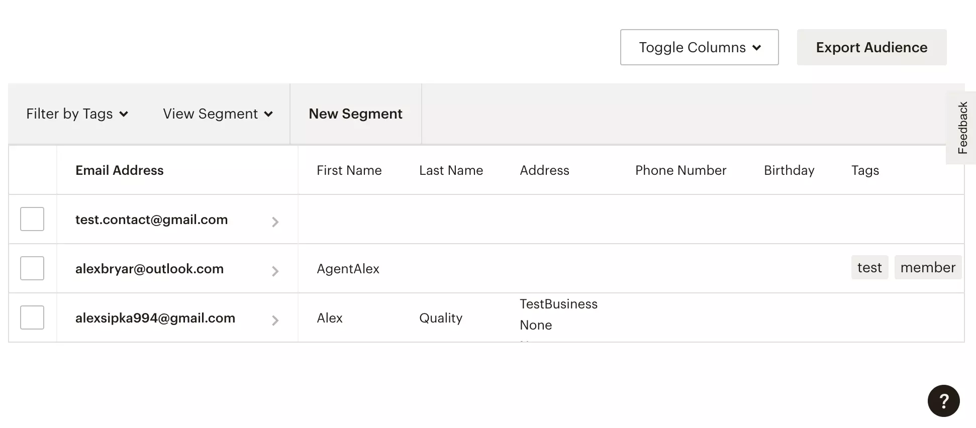 Uus tellijale on lisatud Mailchimpisse pärast edukat integratsioon