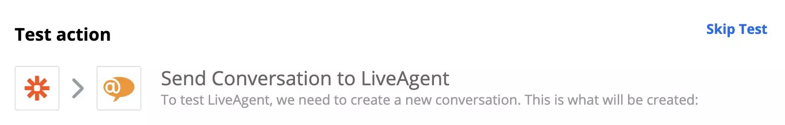 Jira and LiveAgent integration test on Zapier