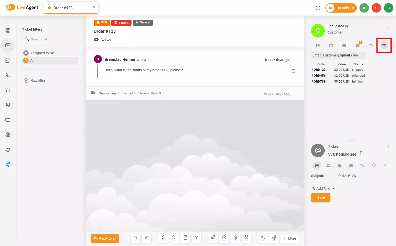 Kus leida WooCommerce integreerimist LiveAgenti piletis