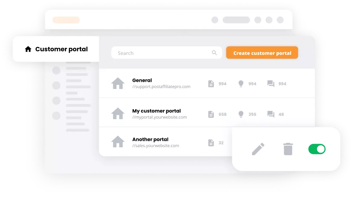 Mitmekordne teadmusbaasi funktsioon LiveAgent'is