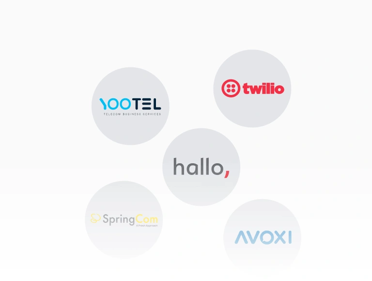 VoIP kõnekeskuse telefonisüsteem