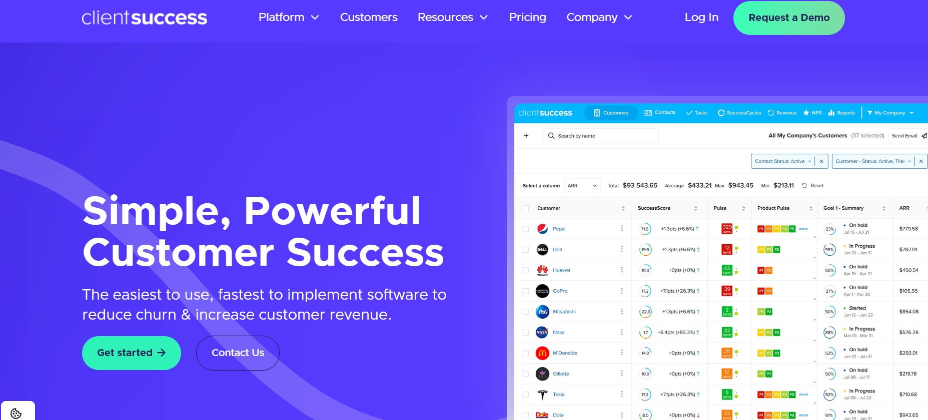 Clientsuccess avaleht