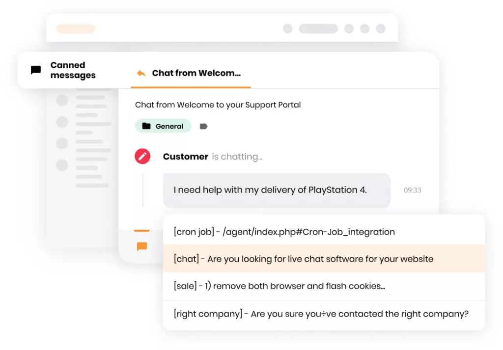 Eelnevalt kirjutatud sõnumid