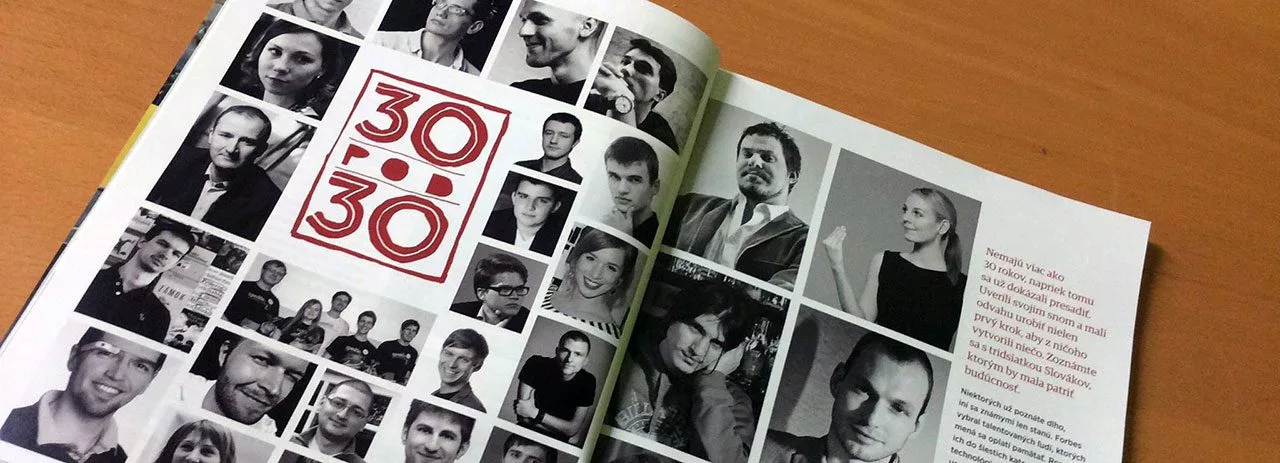 WebSupport Forbes'i 30 alla 30 seas